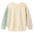 thumbnail image 6 of Bovxnpu Girls Sweatshirts Kids Raglan Sleeve Crew Neck Pullover Tops, 6 of 9