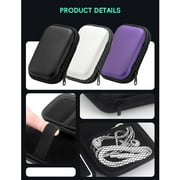 EVA Hard Carrying Case Storage Bag Shockproof Portable Protective Case, Scratch Resistant Multi Pocket Organizer Travel Storage, for Game Console Accessories Outdoor Travel Protection