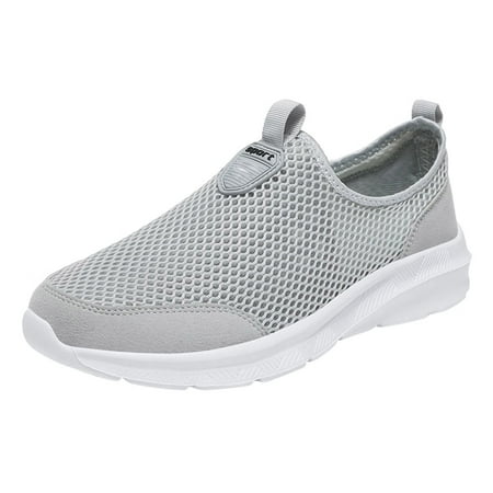 

Sneakers Men Mens Casual Shoes Breathable Fashion Fashion Shoes Mesh Grey 43