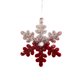 thumbnail image 2 of pstuiky Adornos navideños, adornos de copos de nieve, adornos nevados, artículos navideños, 2 of 6
