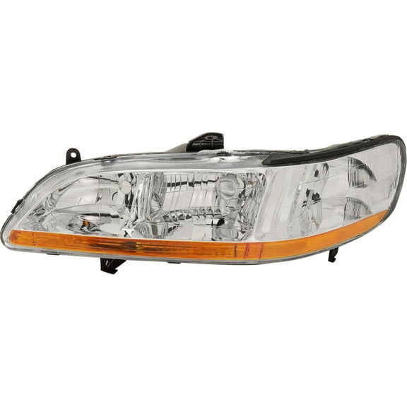 Headlight Compatible With 2001-2002 Honda Accord Left Driver Halogen
