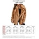 thumbnail image 5 of Chaqueta de Felpa, Abrigo de Vellón de Invierno Puro Color Informal Para de Compras, 5 of 6