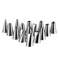thumbnail image 3 of Worallymy 16 Uds. Kit de decoración puntas de glaseado de acero inoxidable y bolsas para hornear suministros de decoración de pasteles para el hogar con caja de almacenamiento Worallymy JD735804244, 3 of 7