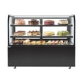 thumbnail image 1 of VEVOR Refrigerated Display Case, 17.6 Cu.Ft./550L Large Pastry Display Case, 2-Tier Commercial Cake Refrigerator with LED Lighting, TURBO Cooling, 1 of 9