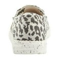 thumbnail image 5 of Hey Dude Ladies Misty Woven Cheetah Grey Shoes 140013091, 5 of 6