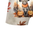 thumbnail image 5 of Happy Halloween Sphynx Witches Hat Pumpkin Carving All Over Print Boxer Briefs Underwear for Men Dad Cat Lover Kitten Owner Gifts Idea - 02019, 5 of 6