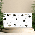thumbnail image 4 of 1 Pcs 2D Flat License Plate Covers & Frames, Paw Prints and For Decorative Front, Waterproof For Decoration Aluminum License Plate Covers & Frames Cover For Men Women, 12" X 6", 4 of 6
