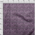 thumbnail image 3 of oneOone Viscose Chiffon Purple Fabric Damask Diy Clothing Quilting Fabric Print Fabric By Yard 42 Inch Wide, 3 of 5