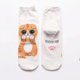 thumbnail image 5 of Precioso estampado animal para mujer, 5 pares de calcetines informales para perros y gatos, 5 of 5