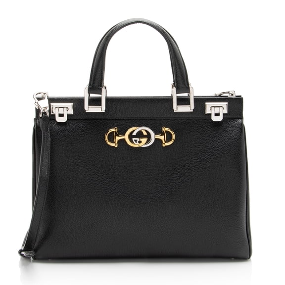 Pre-Owned Gucci Calfskin Zumi Medium Tote