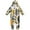 Large and Bold Spots, variant on Soft Big Kids Onesie Pajamas Cozy Loose-Fit Jumpsuits for kids with Pockets for Christmas Lounge & Play Leopard Print
