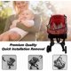 thumbnail image 5 of BRILLAR Funda para lluvia para cochecito de bebé, compatible con cochecito y asiento de coche, accesorio de viaje para cochecito de bebé, protección contra la lluvia ventilada, 5 of 5
