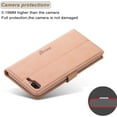 thumbnail image 5 of Case for iPhone SE(5G) 2022 iPhone 7 iPhone 8 iPhone SE 2020, Vintage Wallet Folio Flip Cover Full Coverage Premium Leather Case with Magnetic Closure Kickstand Card Slots - Rose Gold, 5 of 13
