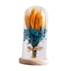 thumbnail image 5 of Regalos de flores para ella Lámpara de mesa LED Adorno de flores preservadas Flor artificial azul, 5 of 9