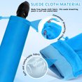 thumbnail image 3 of CHICHUMID 3Pcs Suede Drawstring Recorder Holder Bags Assorted Color Lightweight Music Instrument Storage, 3 of 8