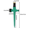 thumbnail image 3 of GLFILL Arroseur de Jardin Rotatif Automatique Arrosage de Pelouse Kit de Pièces 1pcs, 3 of 8