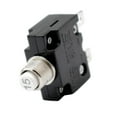 thumbnail image 1 of 3 interruptores automáticos de botón pulsador de 15 amperios con cubierta de botón impermeable negra, CC 50 V CA 125-250 V Cola Interruptor de circuito reiniciable del automóvil, 1 of 8