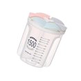 thumbnail image 2 of Dalazy Plastic Divided Box Organizer Clear BPA Free Plastic Case Storage Container 1500ml, 2 of 9