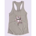 thumbnail image 3 of Fashion Star Pinata Racerback Tank Women -Image by Shutterstock, Female Small, 3 of 4