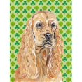 thumbnail image 1 of Carolines Treasures SC9570GF Cocker Spaniel St Patricks Irish Flag Garden Size, 1 of 3