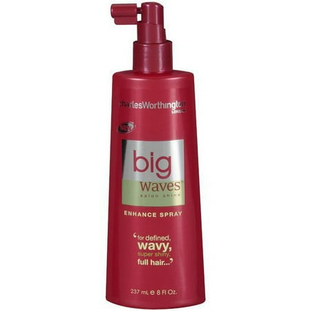 Charlesworthington London: Big Waves Salon Shine Enhance Spray, 8 fl oz