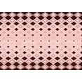 thumbnail image 1 of Ahgly Company Machine Washable Indoor Rectangle Transitional Light Rose Pink Area Rugs, 2' x 4', 1 of 7