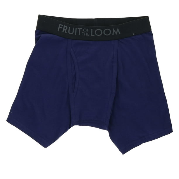 Fruit Of The Loom Mens Breathable Cotton Micro Mesh Assorted Color Boxer  Brief 