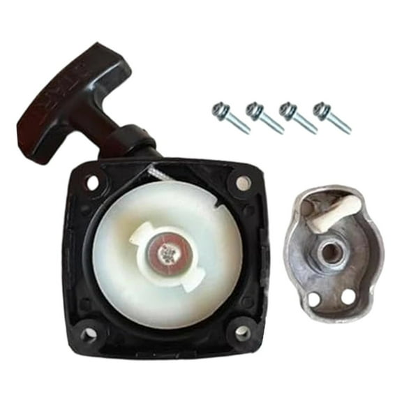 For EB260 1E34FB blower engine recoil starter and pawl screw assembly with plastic metal components for repair