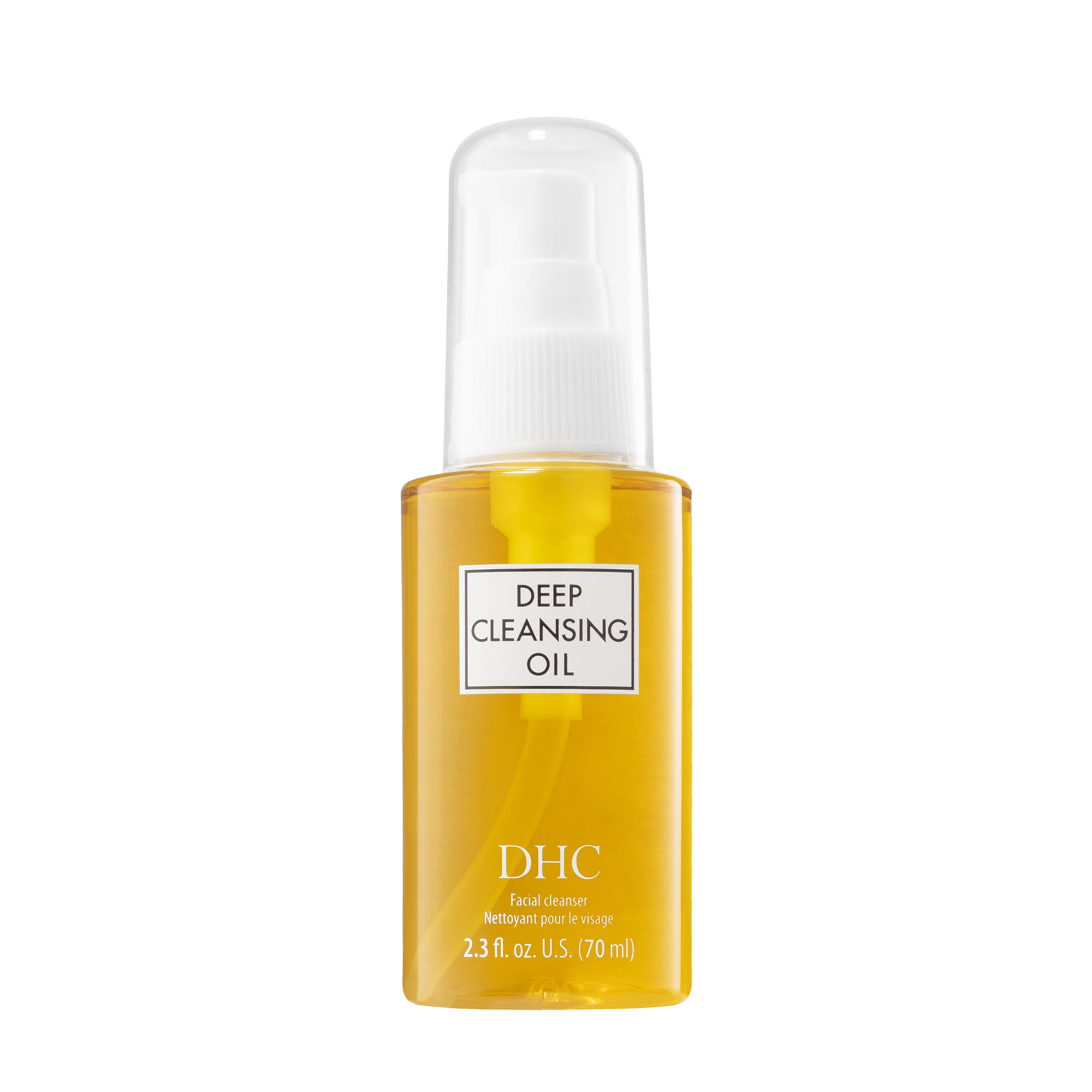DHC Deep Cleansing Oil Makeup Remover & Cleanser for All Skin Types, 2.3 fl oz