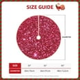 thumbnail image 4 of Bingfone Christmas Tree Skirt Mat Christmas Decoration Interior 36"-Pink Glitter, 4 of 8