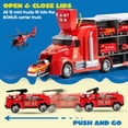 thumbnail image 2 of JOYIN 25 in 1 Die-cast and Mini Vehicles Rescue Emergency Fire Truck Car Vehicle Toy Set with Sounds and Lights for Boys Aged 3+, 2 of 7