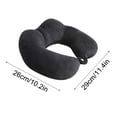 thumbnail image 3 of Gosuguu U-Shaped Travel Neck Pillow with Hump Support Soft Breathable Stretchy Microbead Filling, 3 of 3
