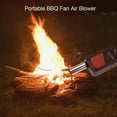 TUMALL Fire Blower Portable Handheld Outdoor Cooking Electricity BBQ
