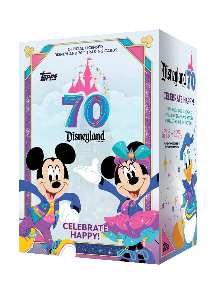 カード・フォト・ブロマイド Disneyland 70th & Disney Neon 2026 box 2026 Topps Disney Neon - Factory Sealed - Value Box - Walmart.com