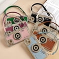 thumbnail image 6 of 3D Retro Camera Graphic Phone Case PU Leather Strap for iPhone 17/16/15/14/13/12/11, Phone Case Looks Like Vintage Camera, Adding Vintage Chic to Smartphone, 6 of 7
