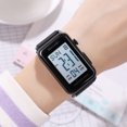 thumbnail image 4 of SKMEI Digital Watch Women’s Men's Sports Watch Rectangular Waterproof Unisex Wrist Watch with EL Backlight/Alarm/Stopwatch, 4 of 6
