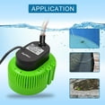 thumbnail image 5 of Above Ground Pool Cover Pump with Drainage Hose & 25ft Power Cord, 850 GPH Water Removal Sump Pump, 5 of 5