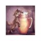thumbnail image 5 of Gato Diy 5d Pintura Diamante De Decoración Del Hogar 30x30 Cm Soledad Pintura diamante bricolaje gato, 5 of 7