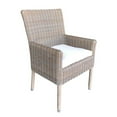 thumbnail image 4 of Padma's Plantation Outdoor Boca Arm Dining Chair, 4 of 4