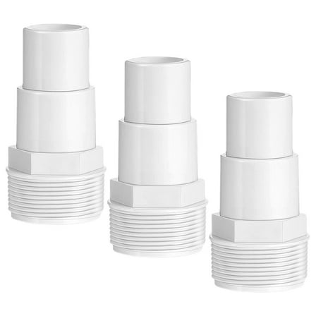 jojofuny 3Pcs Pool Pump Adapter for Preventing Water Leakage in Pool Systems