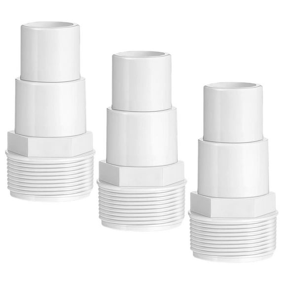 jojofuny 3Pcs Pool Pump Adapter for Preventing Water Leakage in Pool Systems