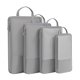 thumbnail image 2 of Set de 4 Cubos de Compresión para Equipaje | Organizadores Que Ahorran Espacio con Cremallera | Bolsas de Malla de Nylon para Maleta | Empaque Fácil para Estudiantes y Viajeros, 2 of 6