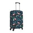 thumbnail image 3 of Uemuo Flamingos And Birds Printed Washable Luggage Cover - Fashion Suitcase Protector Fits 18-32 Inch Luggage -X-Large, 3 of 9