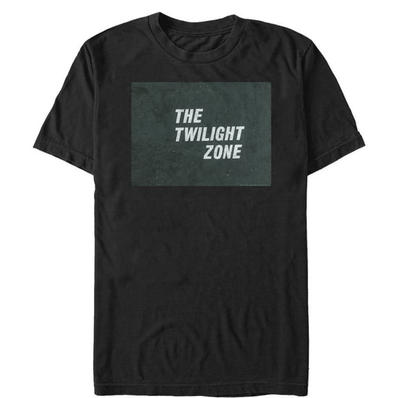 Men's The Twilight Zone Starry Logo Graphic Tee Black 2X Large