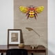 thumbnail image 2 of Bee Wall Art Bugs Escultura Colgante Artesanías de Metal Decorativas home and bar, 2 of 9