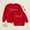 Christmas Red, variant on Mommy and Me Matching Outfits Mama and Mini Long Sleeve Crewneck Sweater Pullover Tops