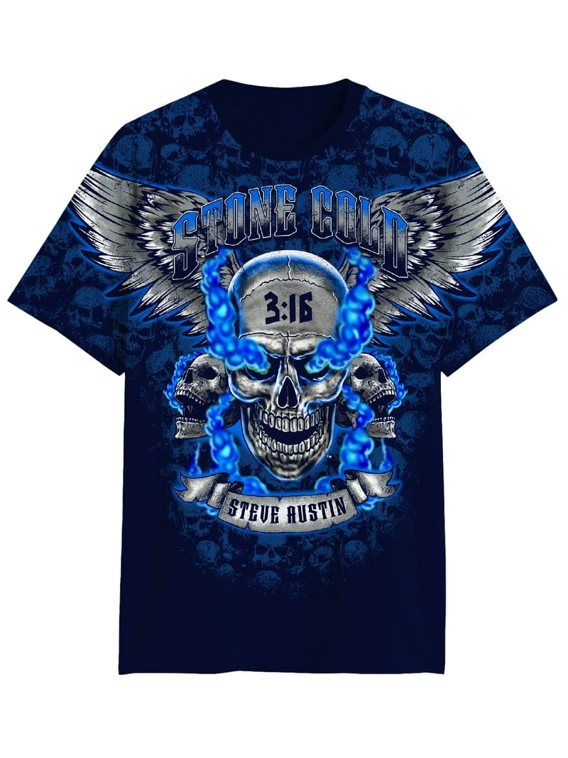 Stone Cold, Mens Graphic Short Sleeve Tee, Sizes XS-3XL