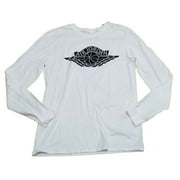 Nike Men's Air Jordan Wings White Long Sleeve Shirt Size 3XL