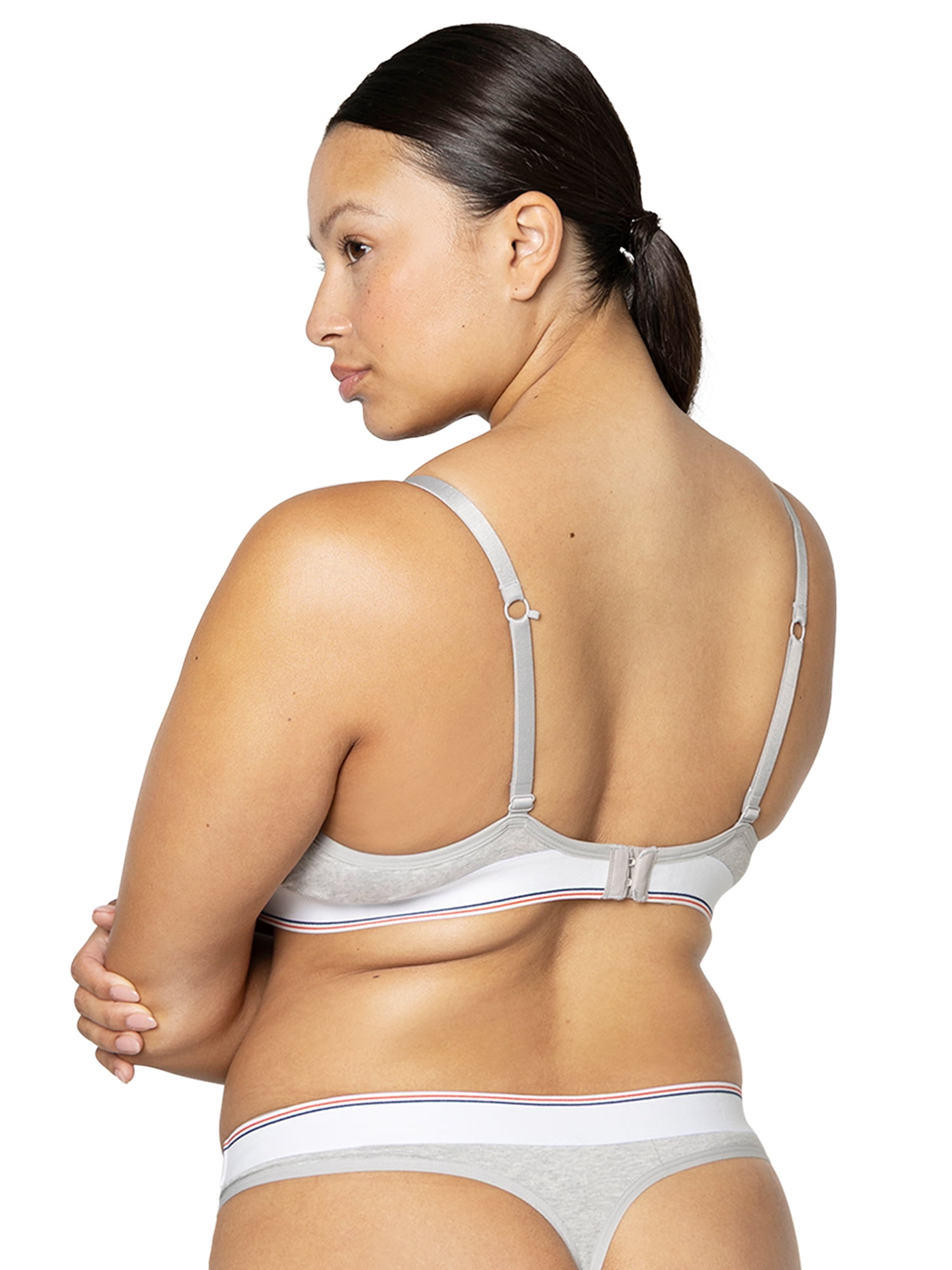 fresh collection by Fruit of the Loom Women's Cotton Thong 2-pack