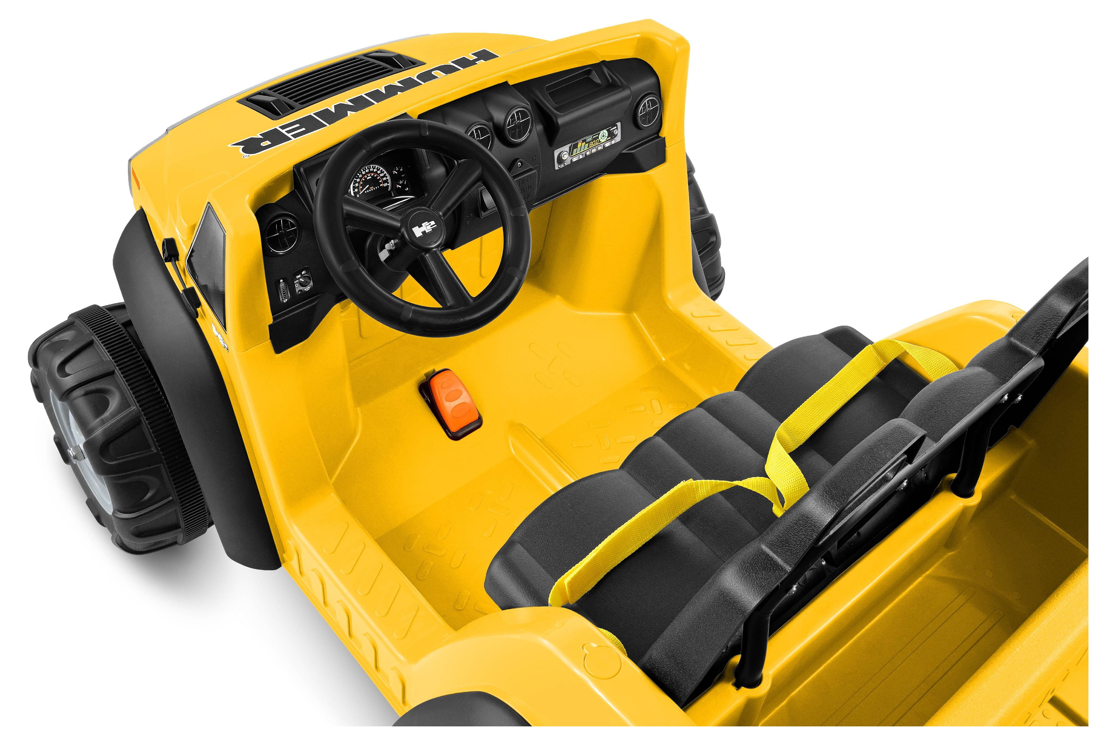 Kid motorz hummer h2 best sale two seater 12v black